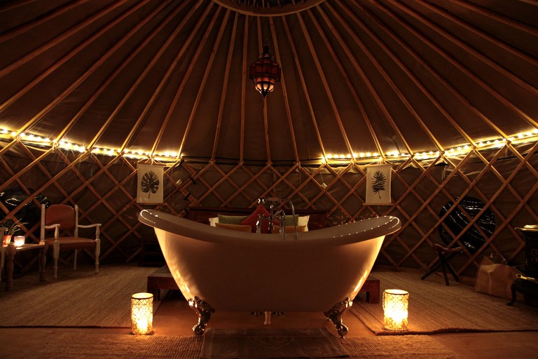 Yurts (Pescara, Abruzzo, Italy)