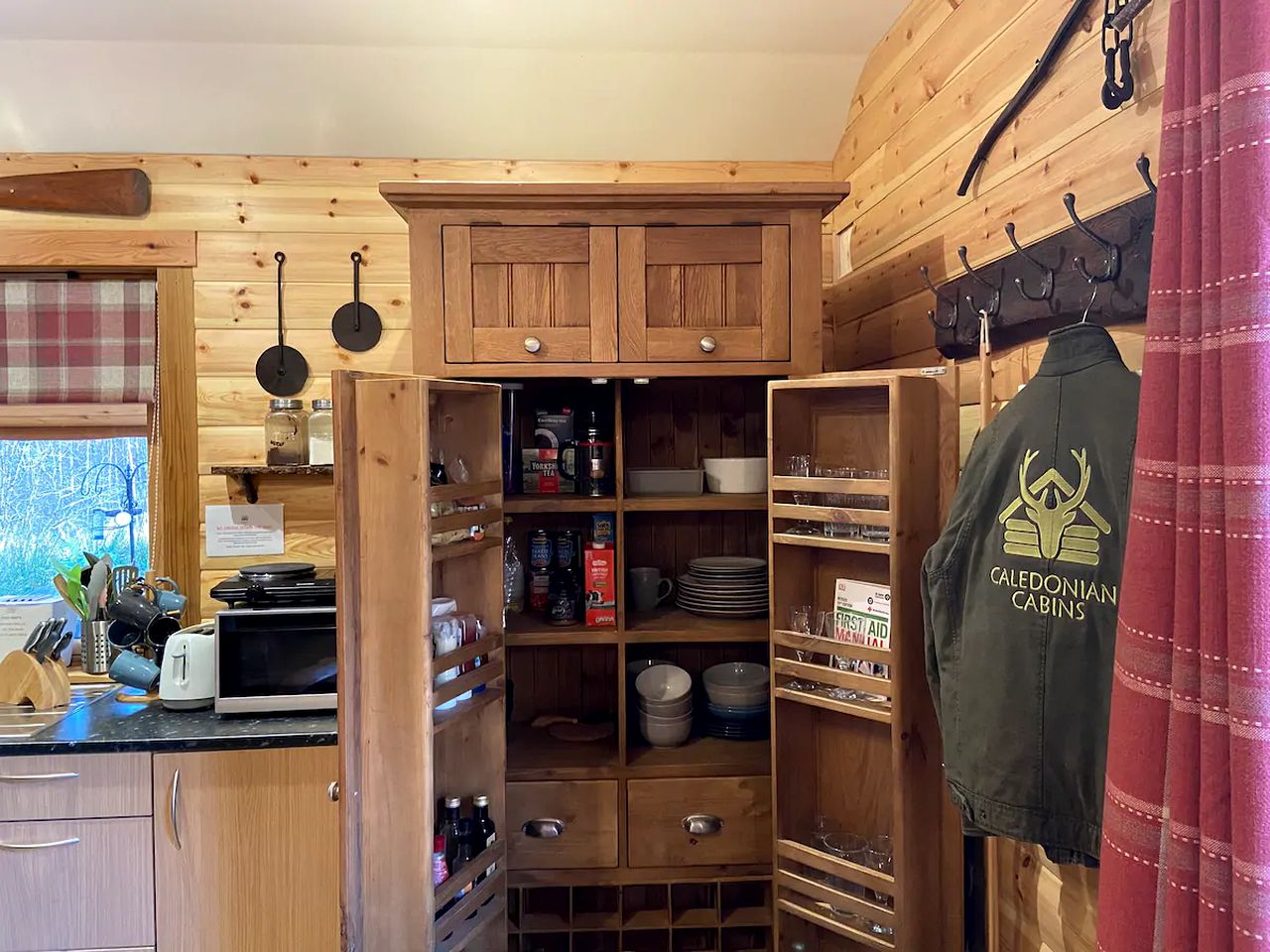 Rustic Highland Cabin Rental for Glamping in Scotland