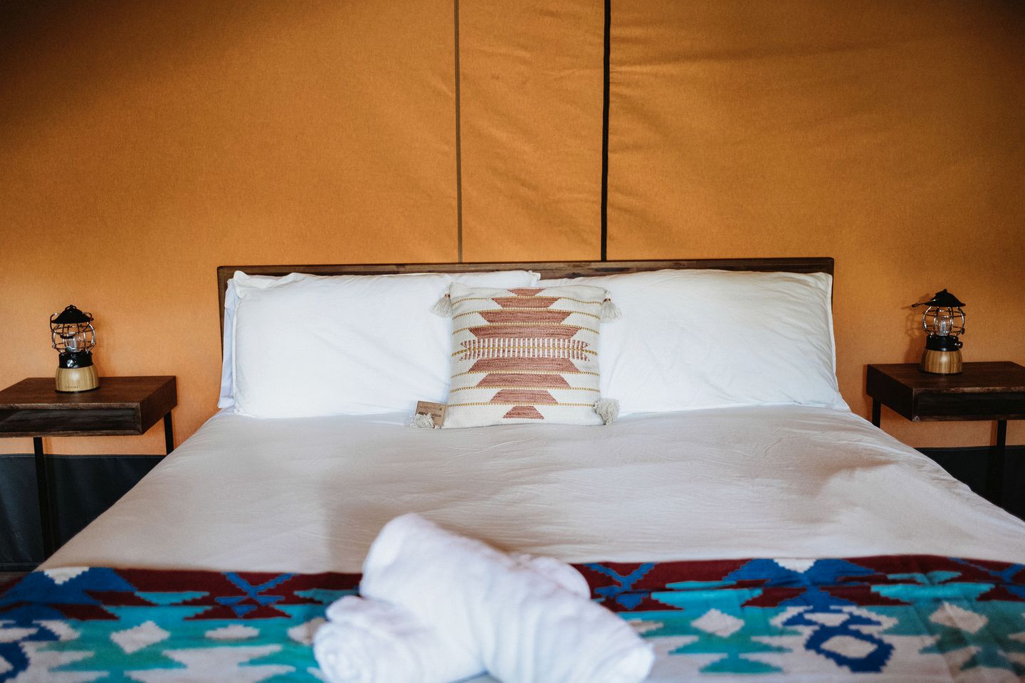 Outstanding Safari Tent with Fire Pit and Nice Sights in North Woodstock, New Hampshire