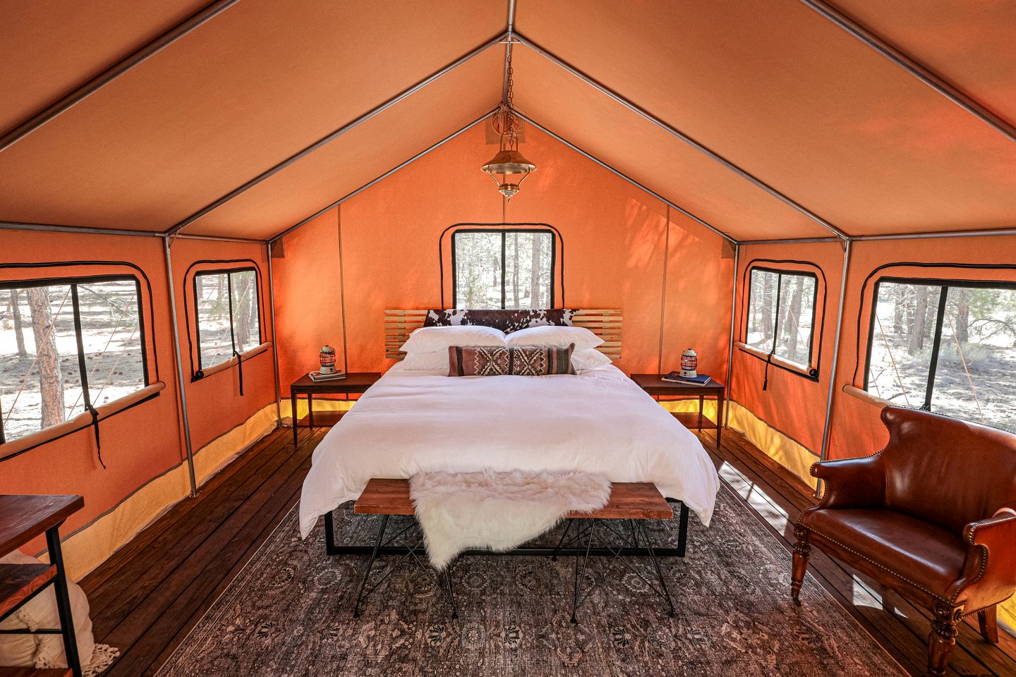 Tranquil Safari Tent Getaway in Nature at the Grand Canyon in Arizona