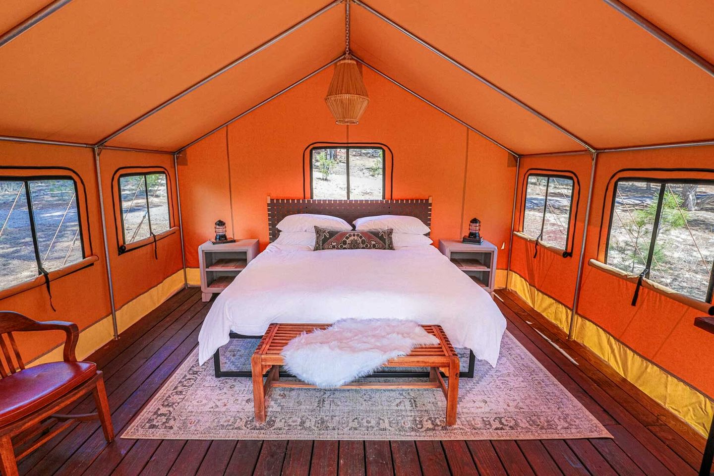 Tranquil Safari Tent Getaway in Nature at the Grand Canyon in Arizona