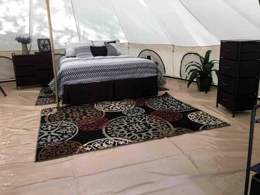 Luxury Bell Tent Rental Perfect for Glamping in Minnesota photo 4
