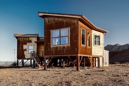 Impressive Terlingua Accommodation with 360-Degree Views of Big Bend Mountain Range