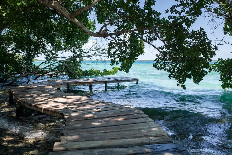 Huts (Bacalar, Quintana Roo, Mexico)