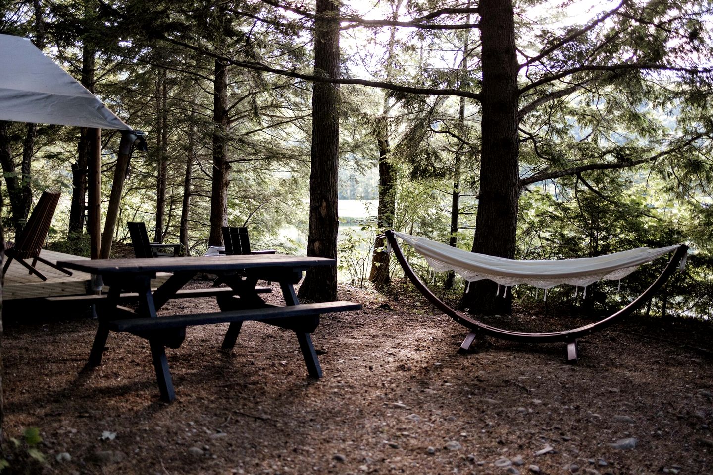 Charming Safari Tent with Sauna and Fire Pit in North Woodstock, New Hampshire