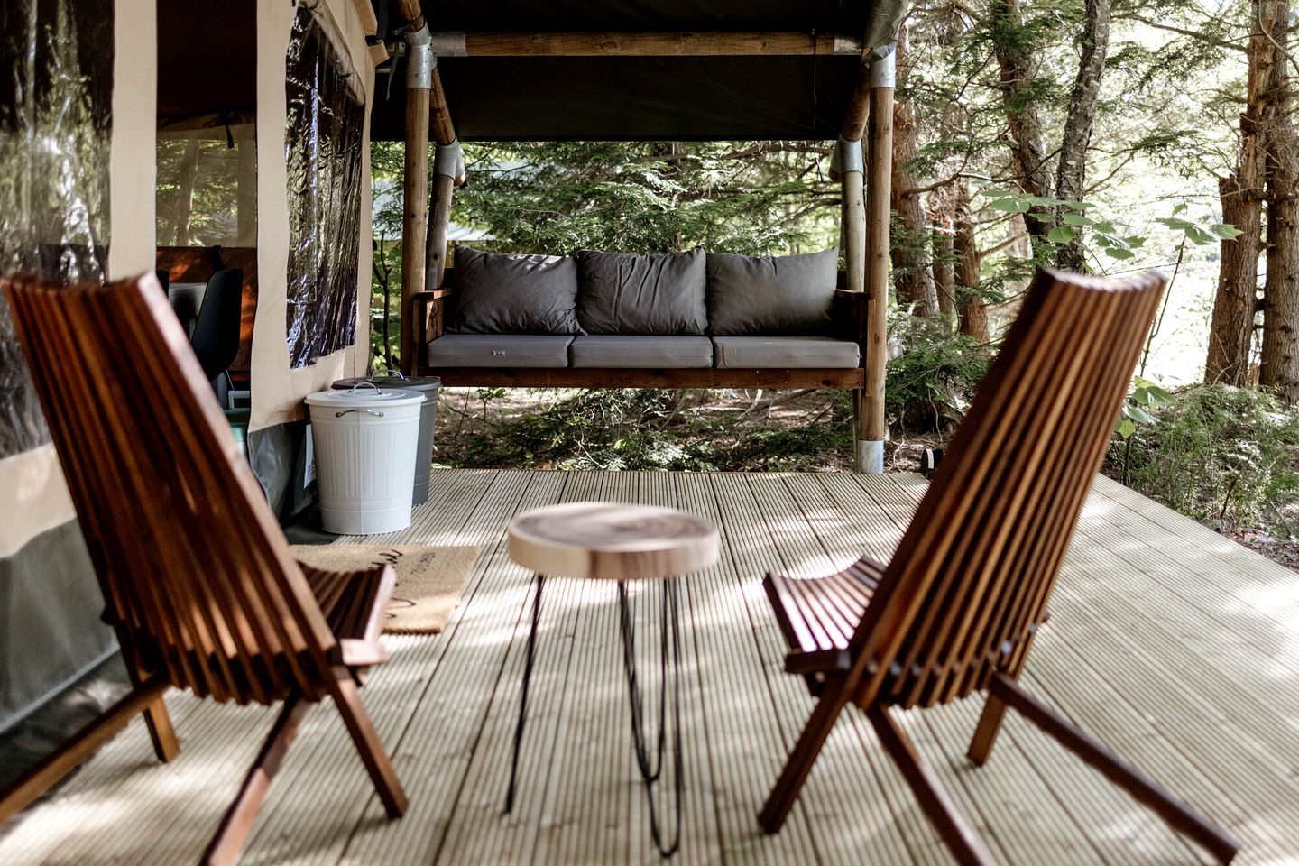 Charming Safari Tent with Sauna and Fire Pit in North Woodstock, New Hampshire
