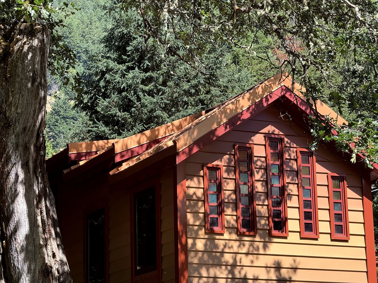 Magical Riverside Cabin Haven Near Umpqua River, Oregon
