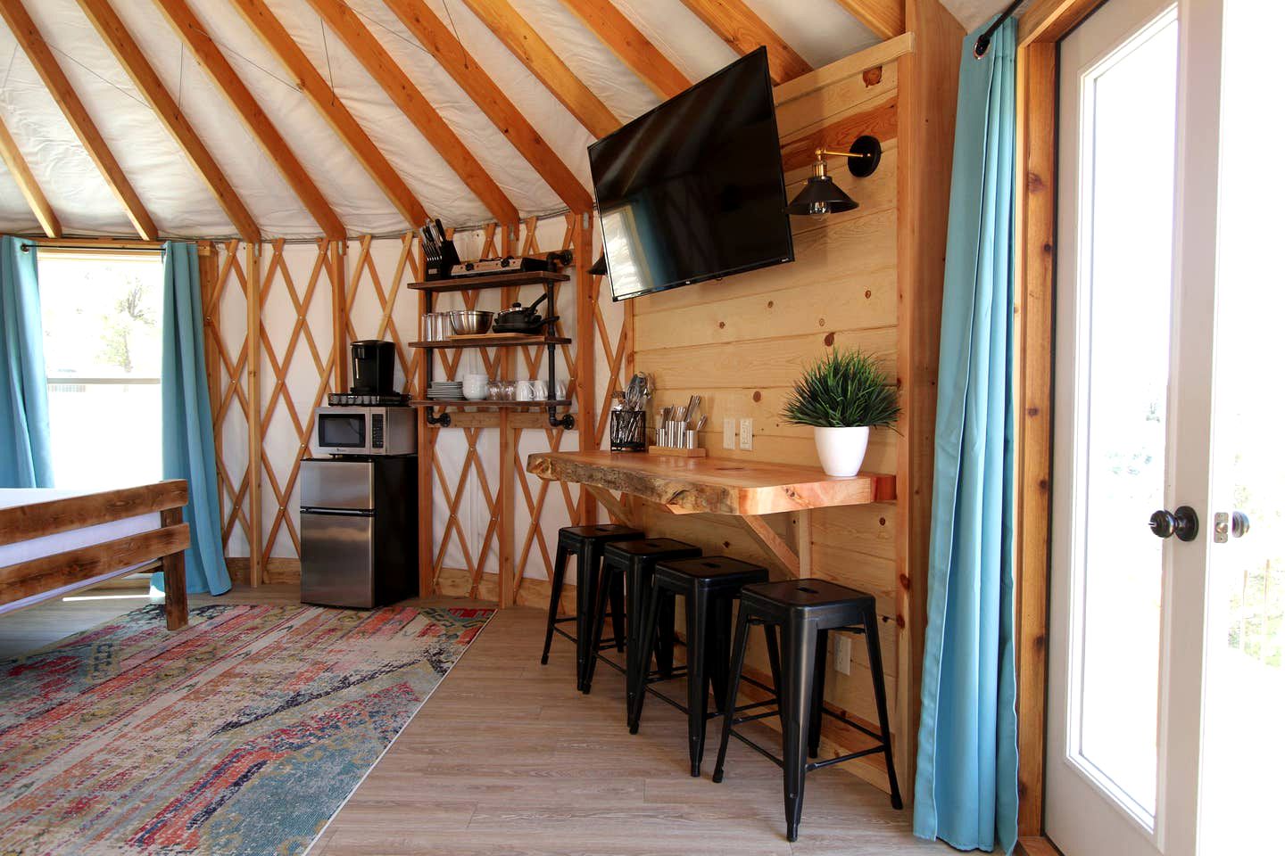 Utah Yurt Luxury Camping near Zion National Park