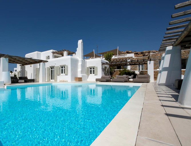 Villas (Mykonos, Southern Aegean, Greece)