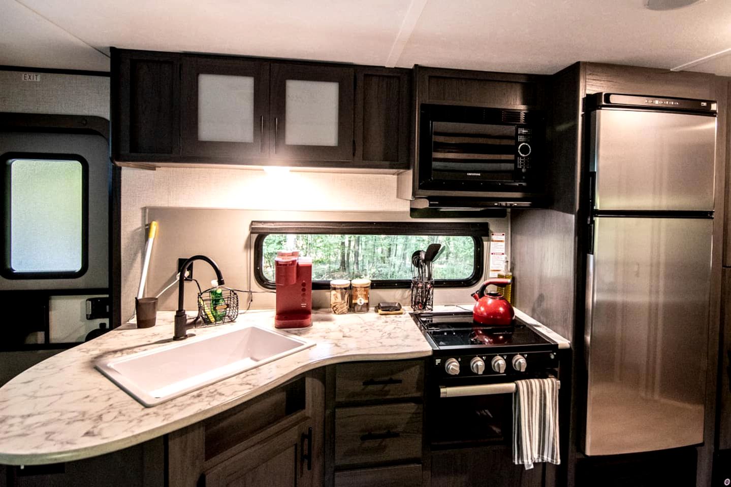 Modern Caravan for Fun Weekend Trips from New York