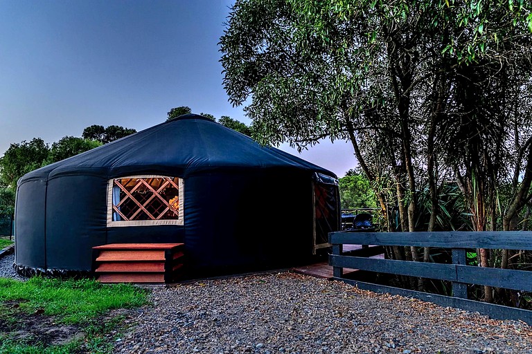 Yurts (Whakatane, North Island, New Zealand)