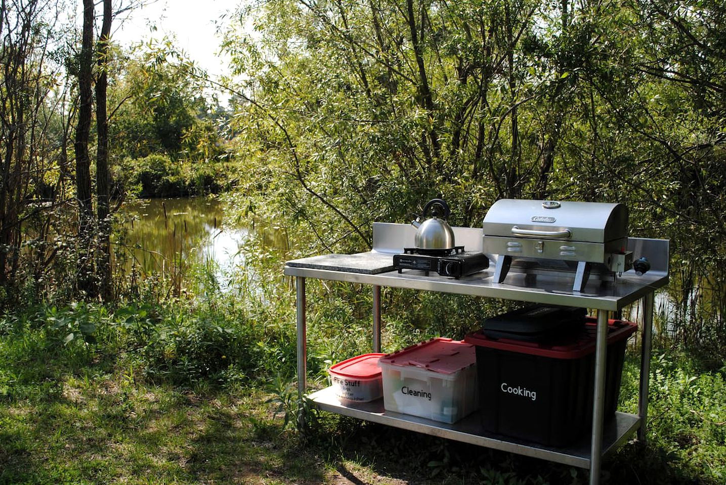 Glamping Tent at the Koi Pond for a Romantic Getaway, Ontario