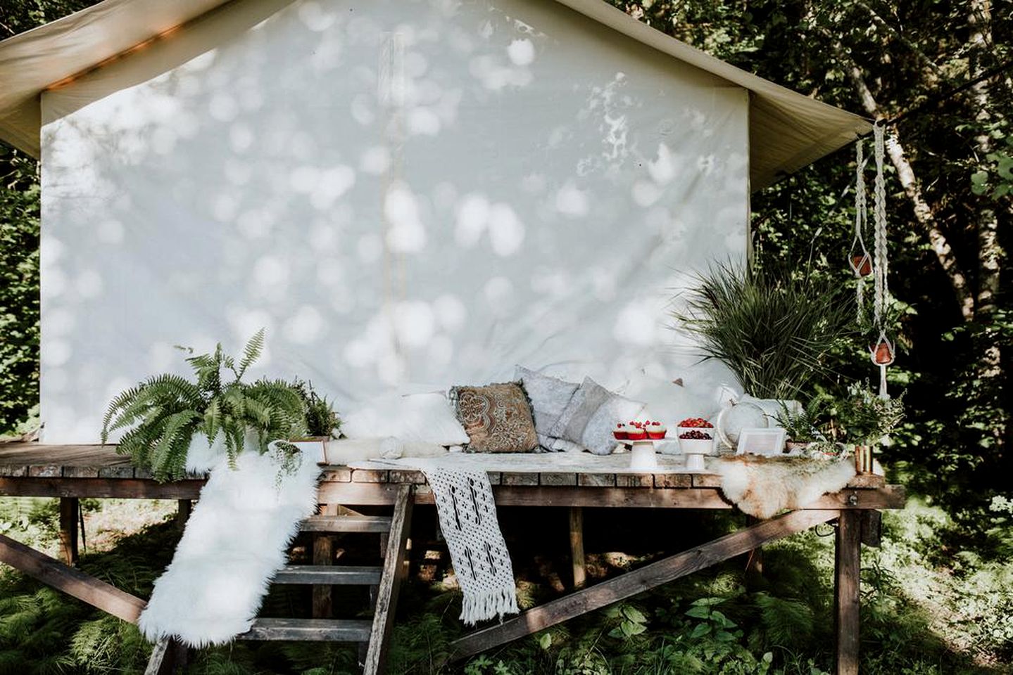 Fabulous Tent Rental for Luxury Camping in Latvia