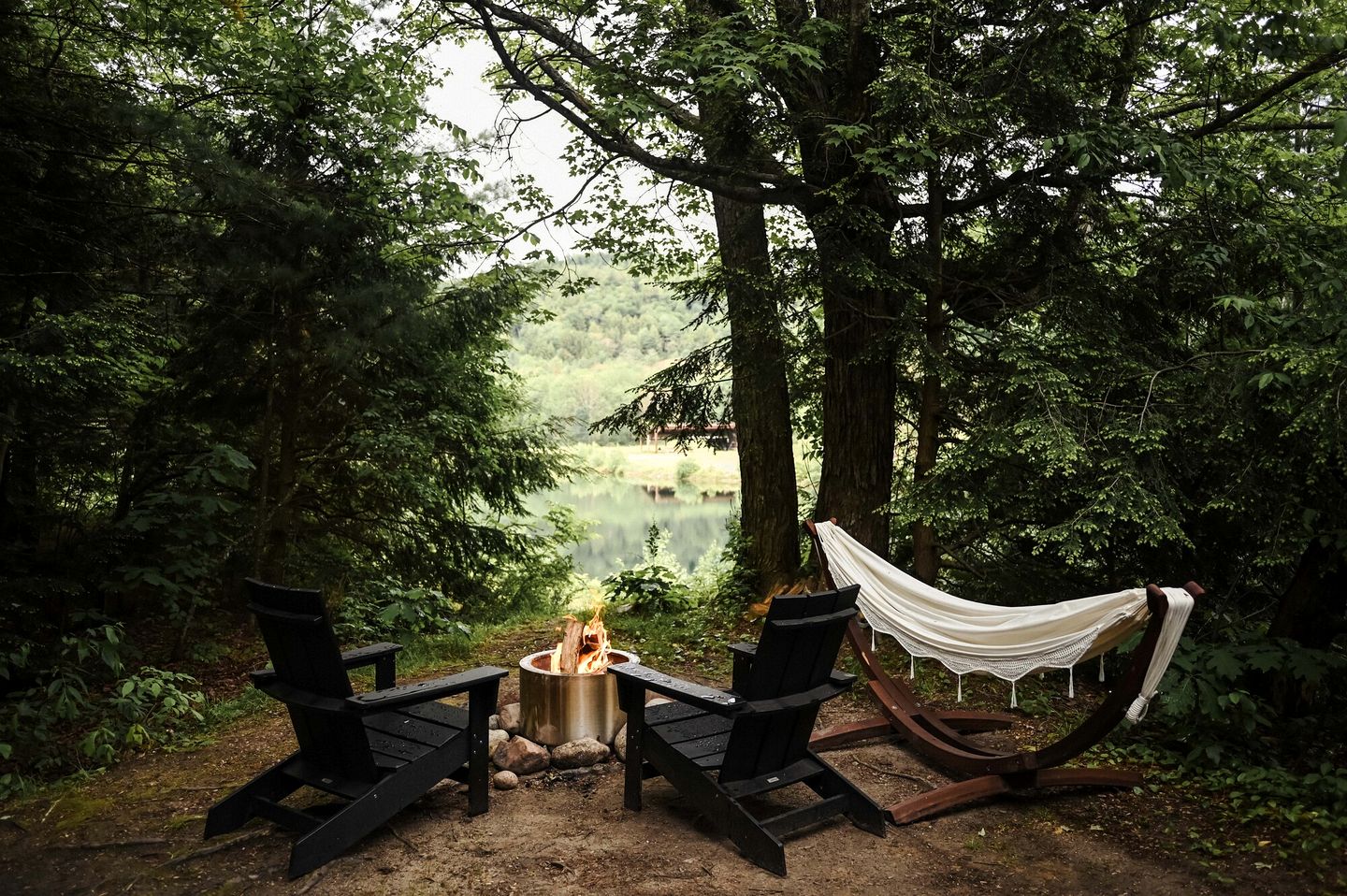 Delightful Safari Tent with Fire Pit and Sauna in North Woodstock, New Hampshire