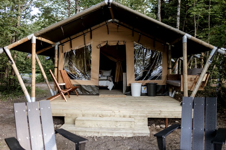 Safari Tents (United States of America, North Woodstock, New Hampshire)