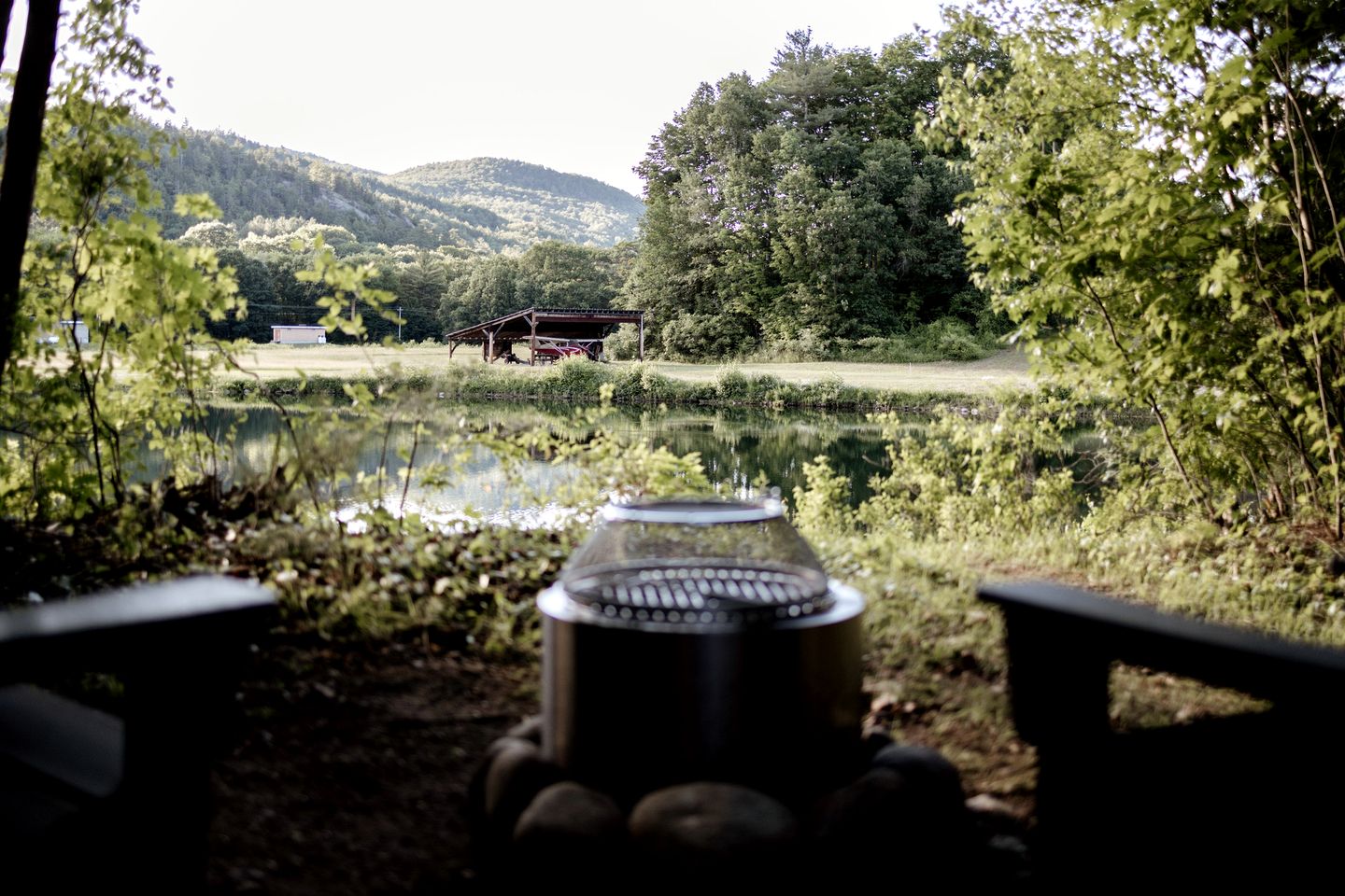 Delightful Safari Tent with Fire Pit and Sauna in North Woodstock, New Hampshire