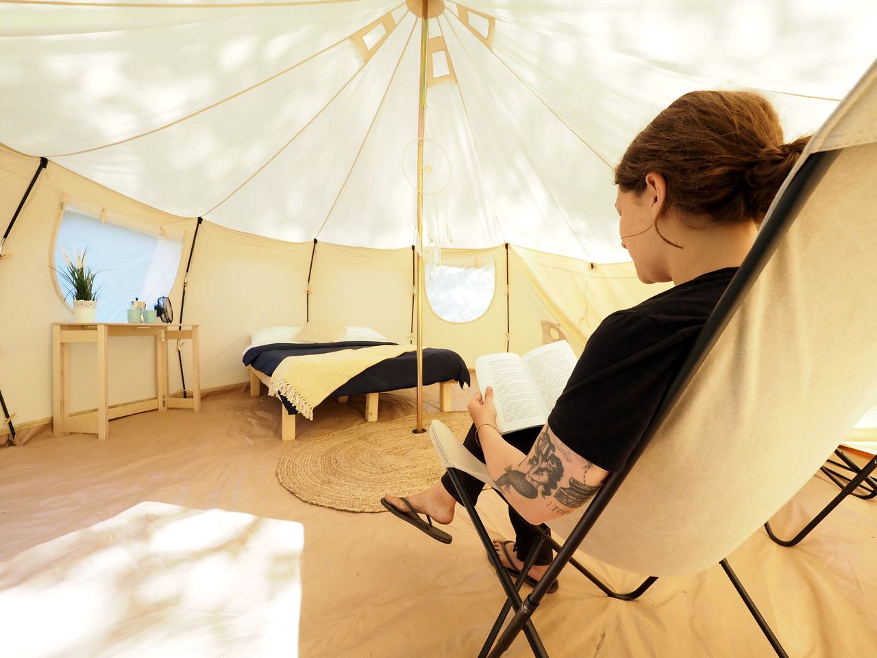 Luxury Glamping Tent near Amqui Ideal for a Romantic Getaway in Quebec