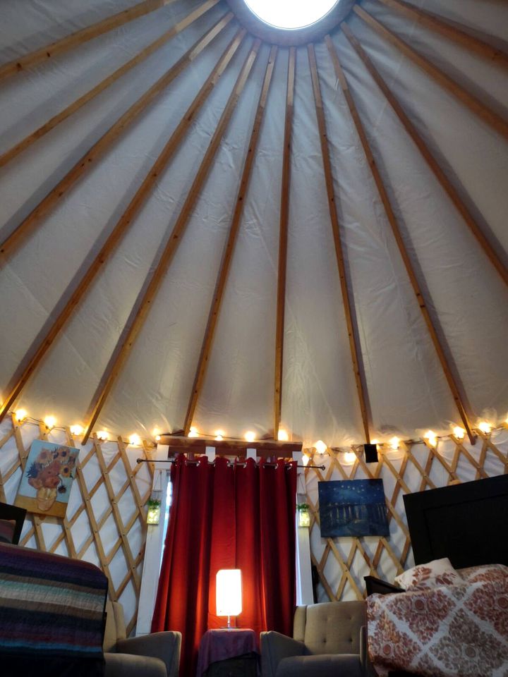 Cozy Glamping Yurt in Santa Paula for a Family Vacation in California
