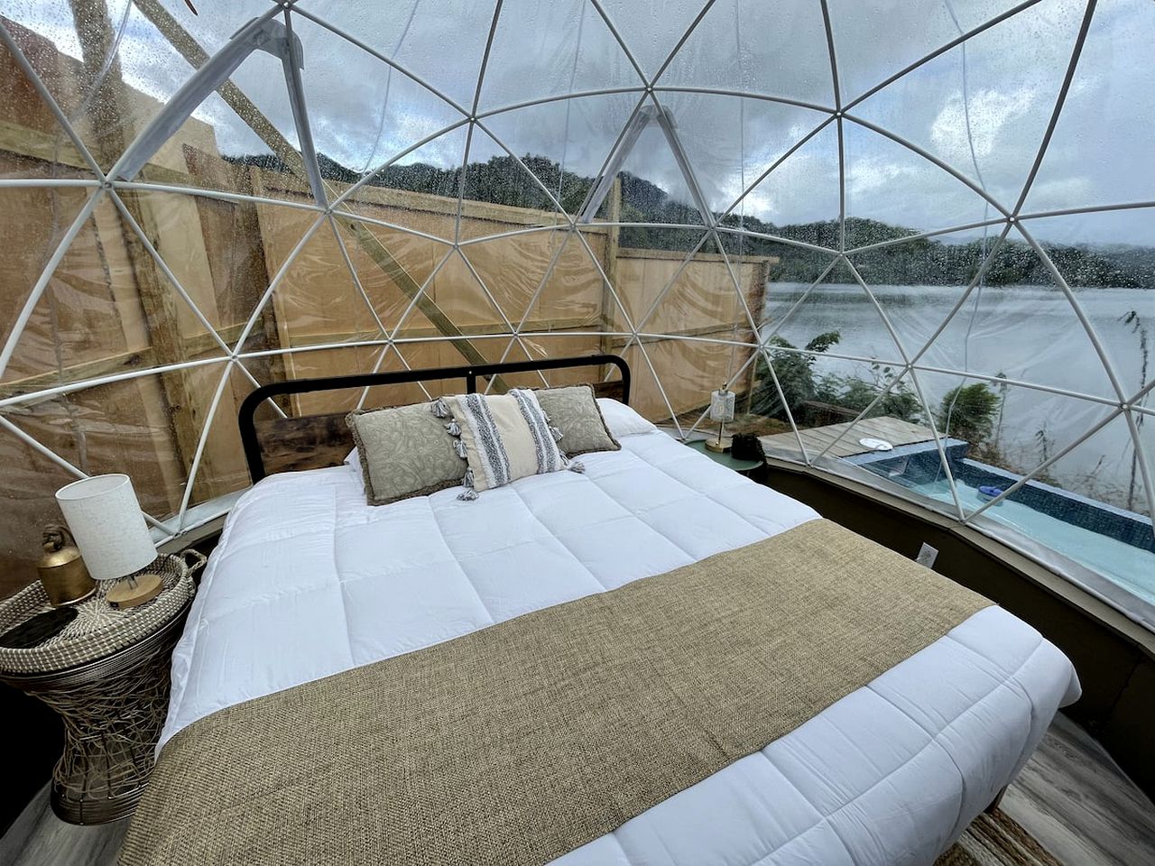 Glamping Bubble in Utuado for a Romantic Getaway in Puerto Rico