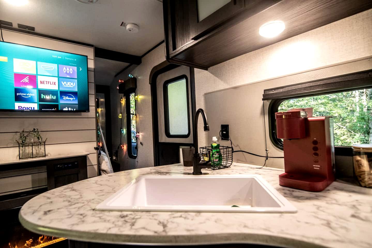 Modern Caravan for Fun Weekend Trips from New York
