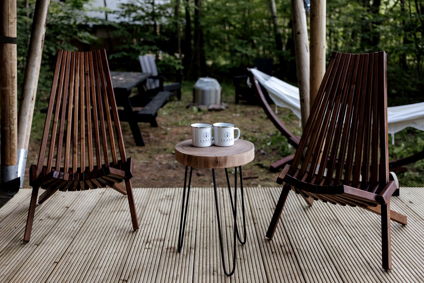 Impressive Safari Tent with Barbecue in North Woodstock, New Hampshire