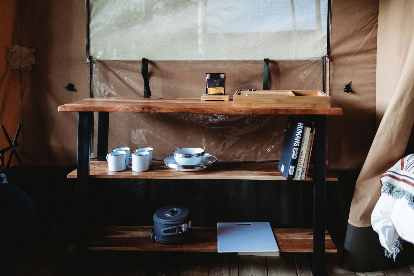 Impressive Safari Tent with Barbecue in North Woodstock, New Hampshire