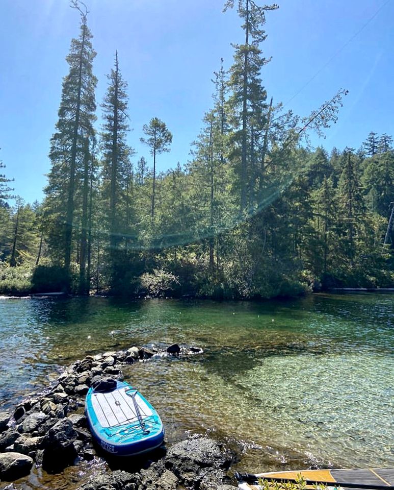 Cozy Safari Tent at a Lake Resort on the Sunshine Coast, British Columbia
