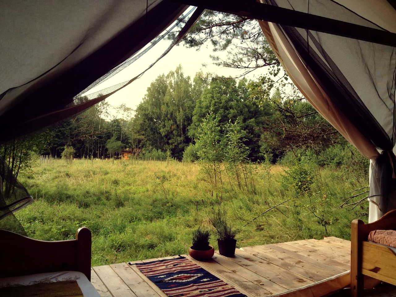 Gorgeous Latvia Glamping Tent on the River