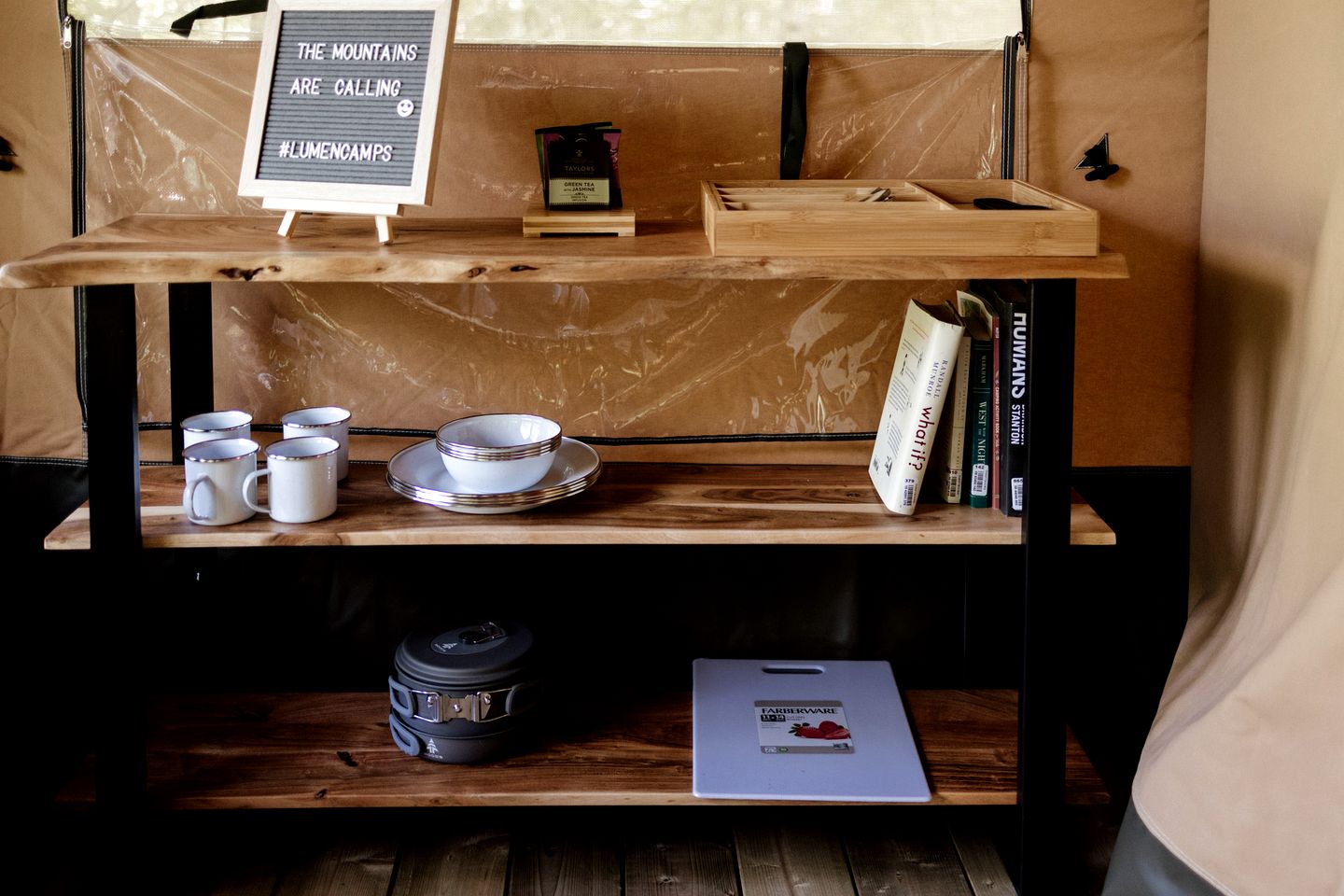 Secluded Safari Tent with Amazing Lakefront Vistas, Sauna and Barbecue in North Woodstock, New Hampshire