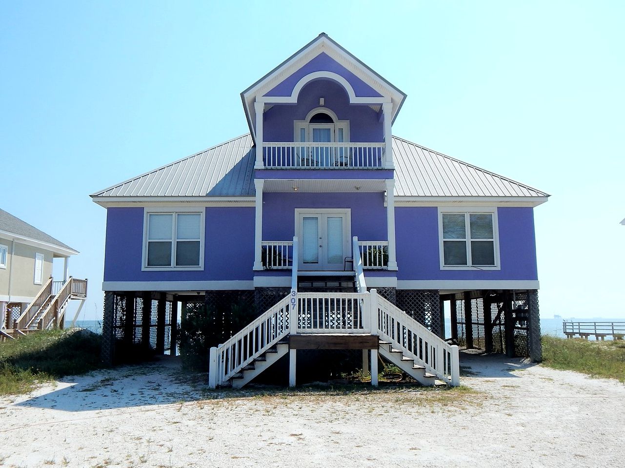 Beachfront Vacation Rental on Dauphin Island, Alabama