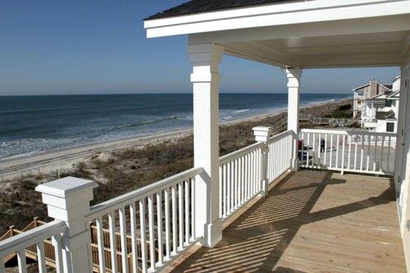 Beachfront Cottage with Pool near Intracoastal Waterway in Holden Beach, North Carolina