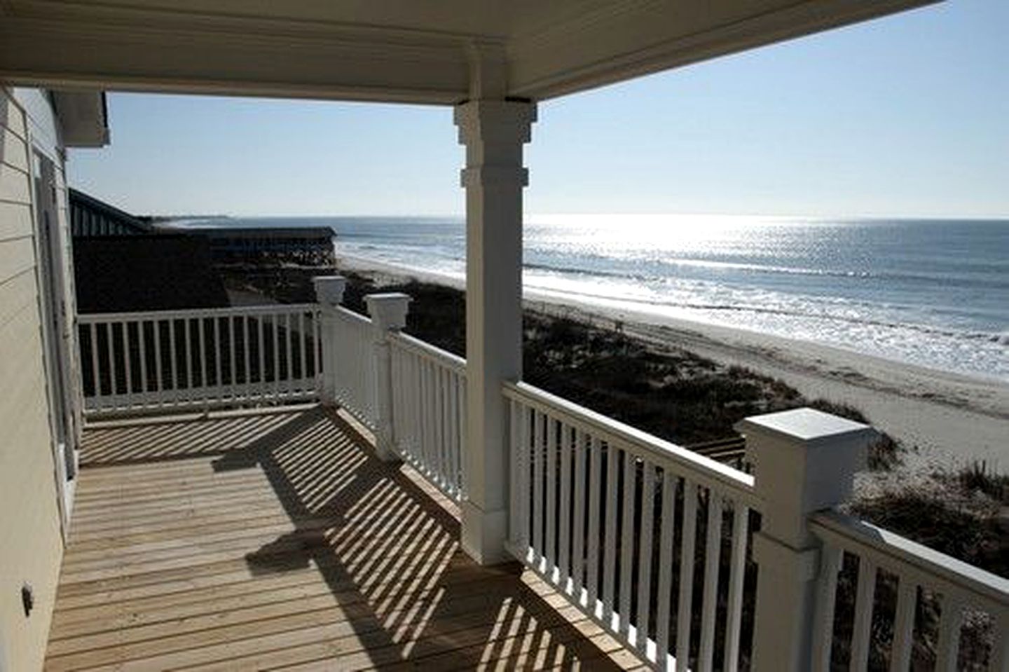 Beachfront Cottage with Pool near Intracoastal Waterway in Holden Beach, North Carolina