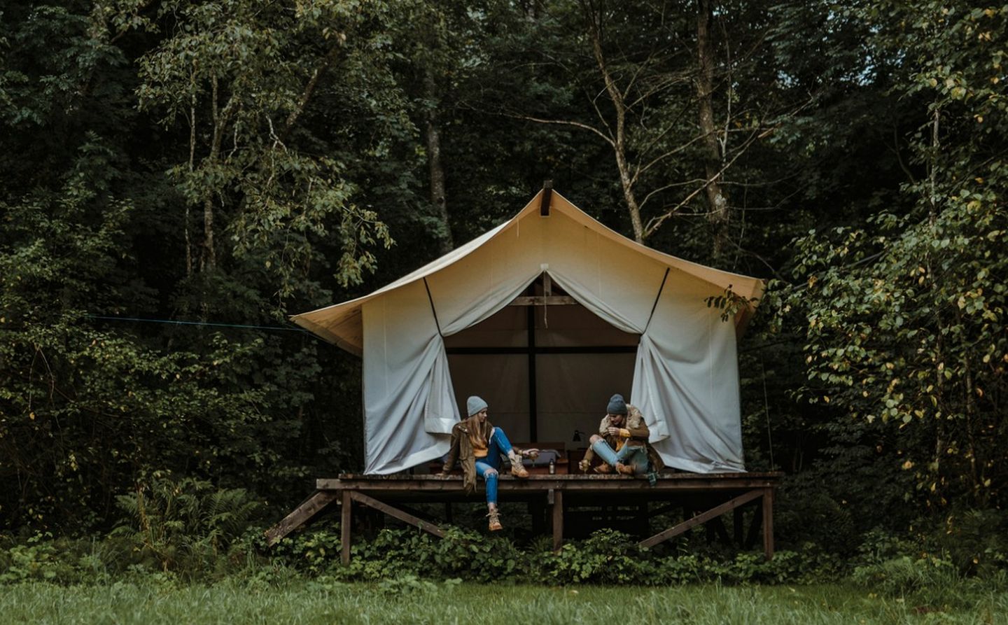 Fantastic Latvia Glamping Tent on the Gauja River