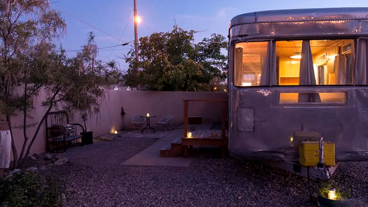 Glamping Rental in New Mexico Desert for Three Guests