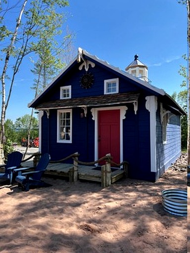 Luminous Waterfront Cabin with Fire Ring in Bayfield, Wisconsin | Cabins (Bayfield, Wisconsin, United States of America)