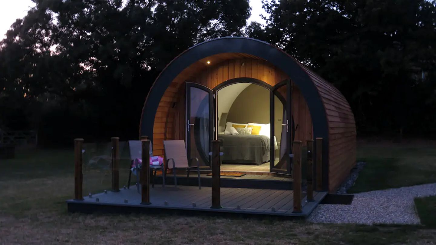 Gorgeous England Glamping Pod in the Norfolk Broads