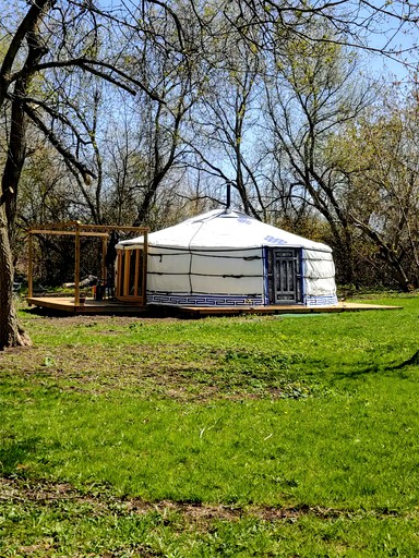 Camping near Lake Simcoe