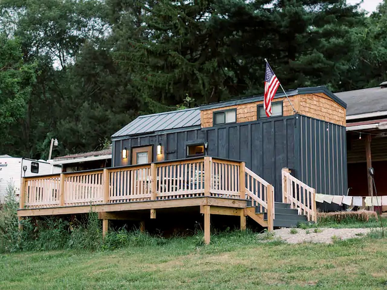 8 luxury essentials for a tiny house kitchen - Trailhead Tiny Farmhouse