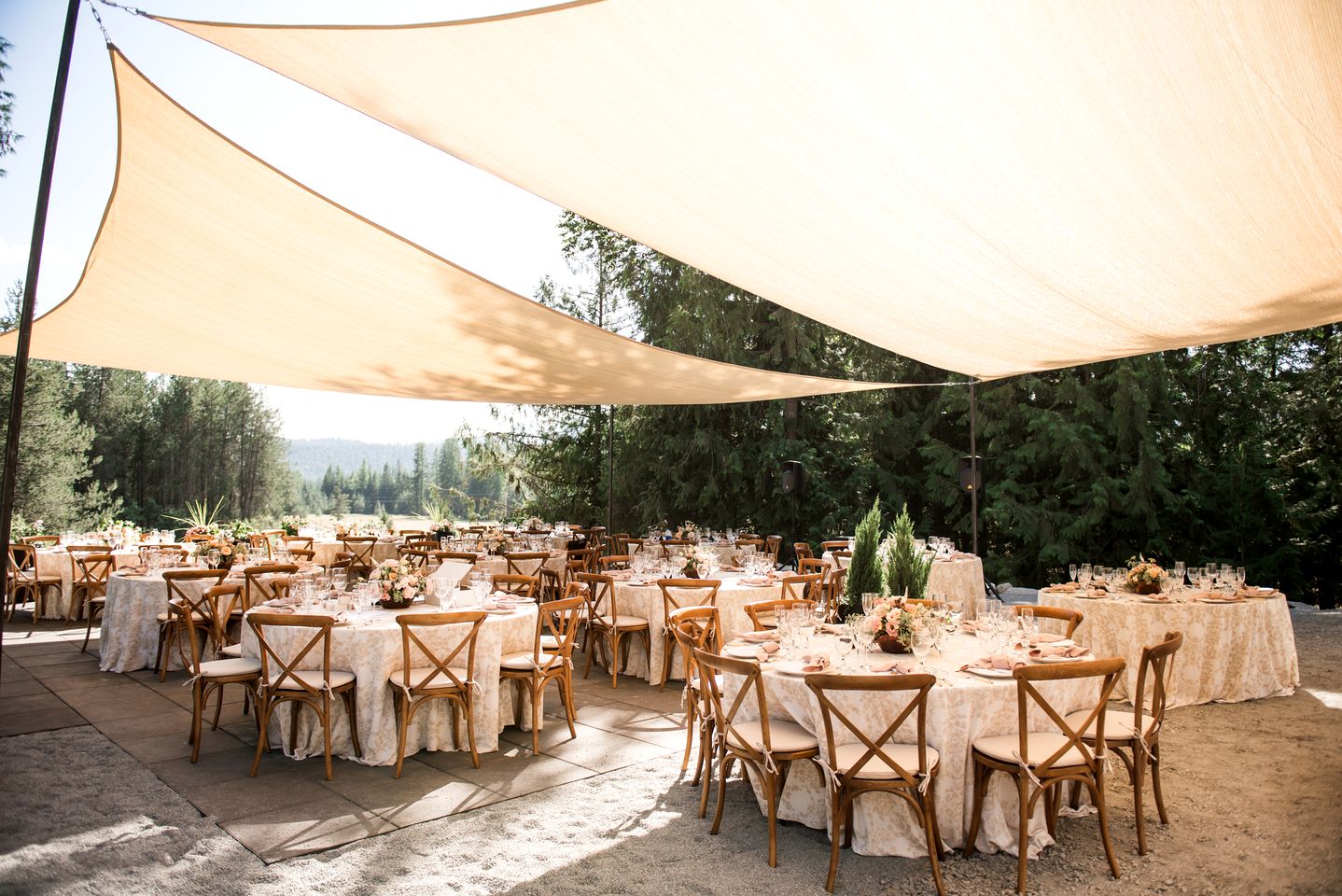 Luxury Glamping Retreat with Panoramic Views and Privacy in Sandpoint, Idaho