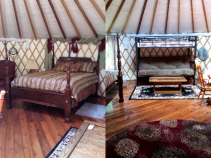 Yurts (Luray, Virginia, United States)