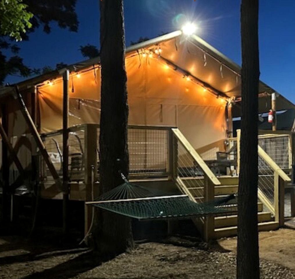 Luxury Safari Tent in Texas, Perfect for Glamping in Cibolo