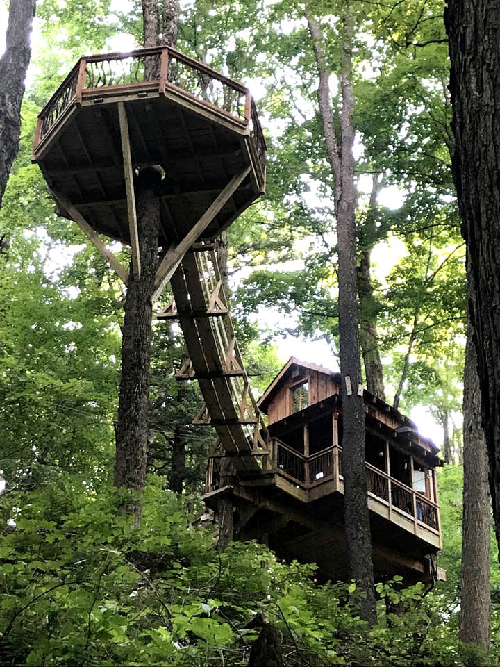 Tree House Rental Lafayette, New York Glamping Hub
