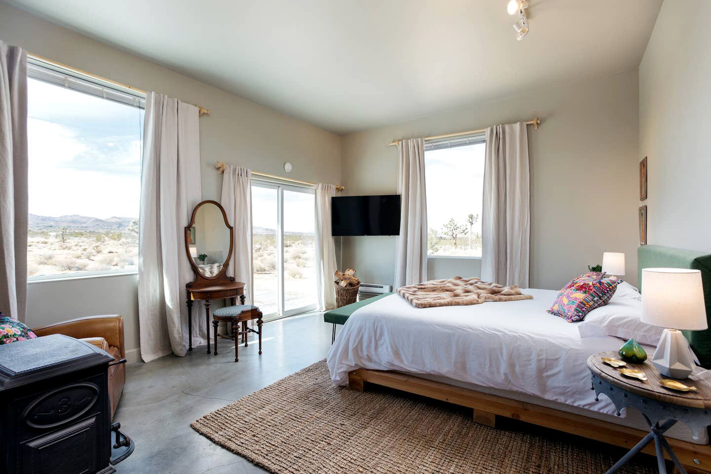 Magical Cottage Rental with a Cowboy Pool and Vintage Airstream for Glamping in California