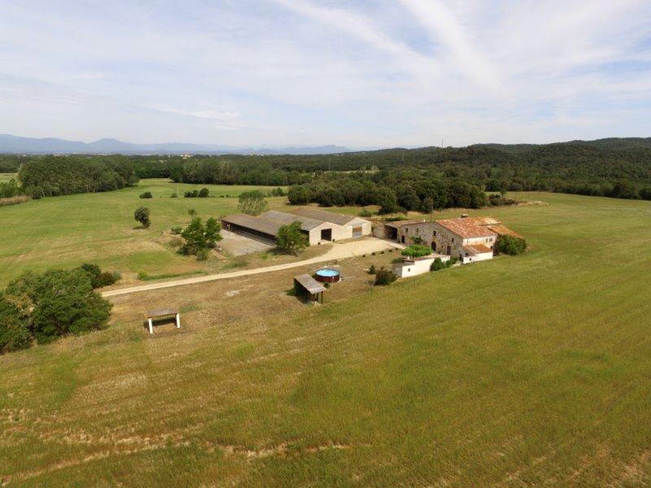 Stunning Farmhouse Cottage Rental Nestled on a Country Estate near Girona in Spain