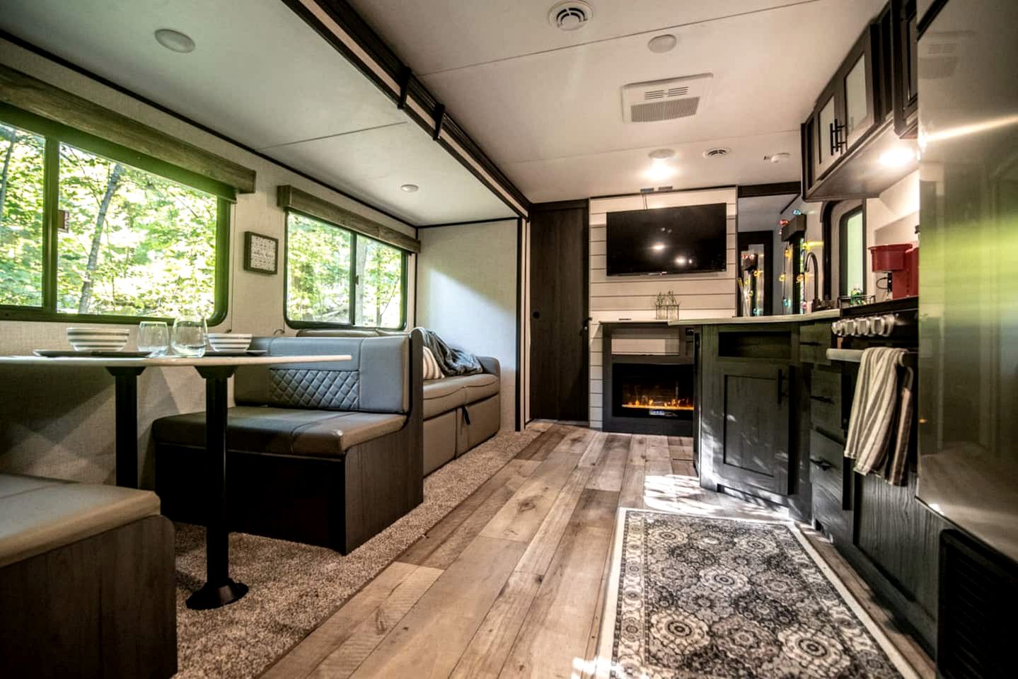 Modern Caravan for Fun Weekend Trips from New York