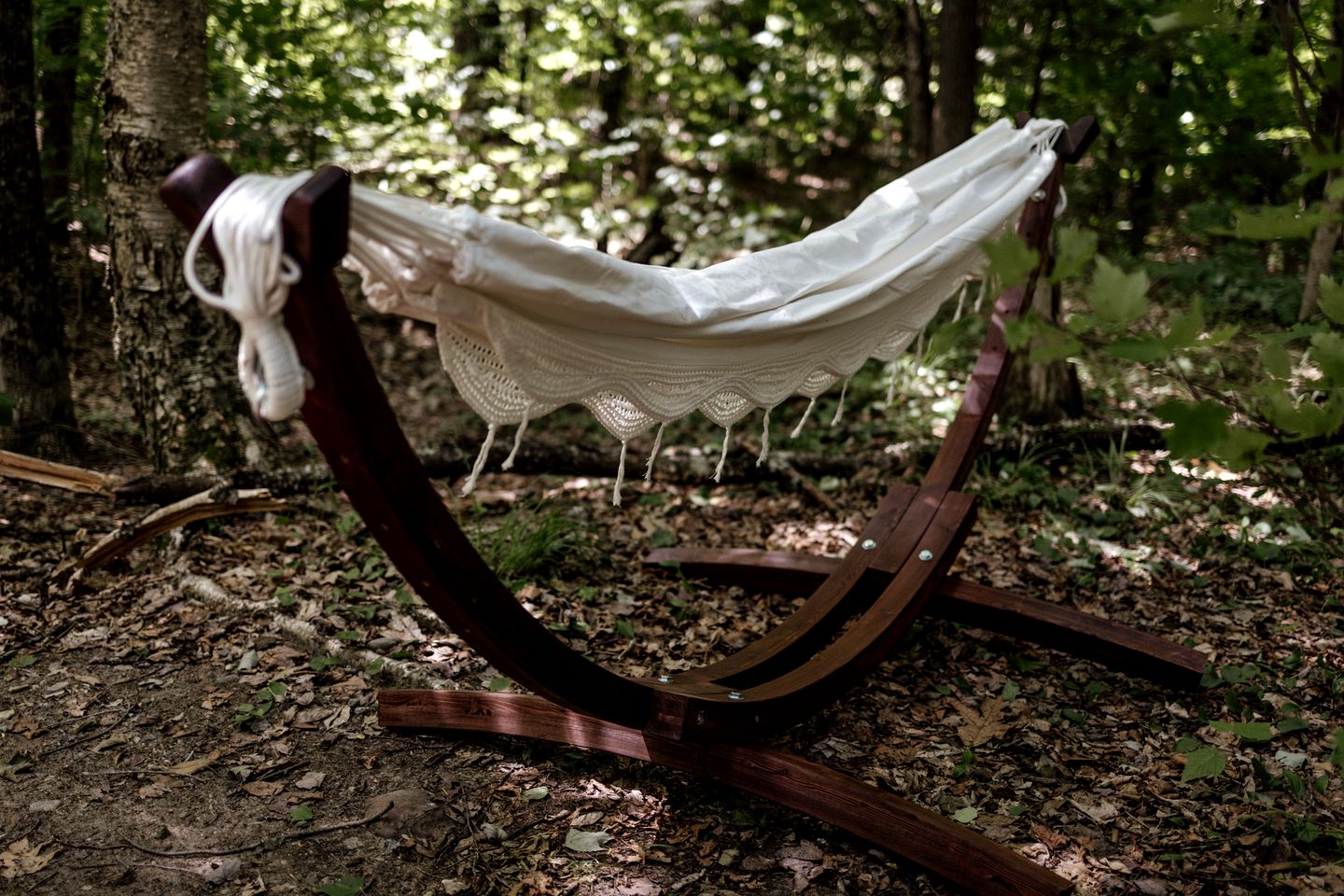 Lakefront Safari Tent with Fire Pit and Sauna in North Woodstock, New Hampshire