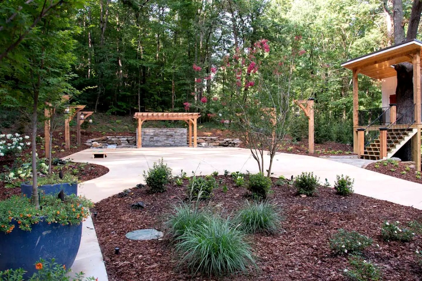 Luxury Glamping Tent with Jacuzzi on the Deck in Alabama