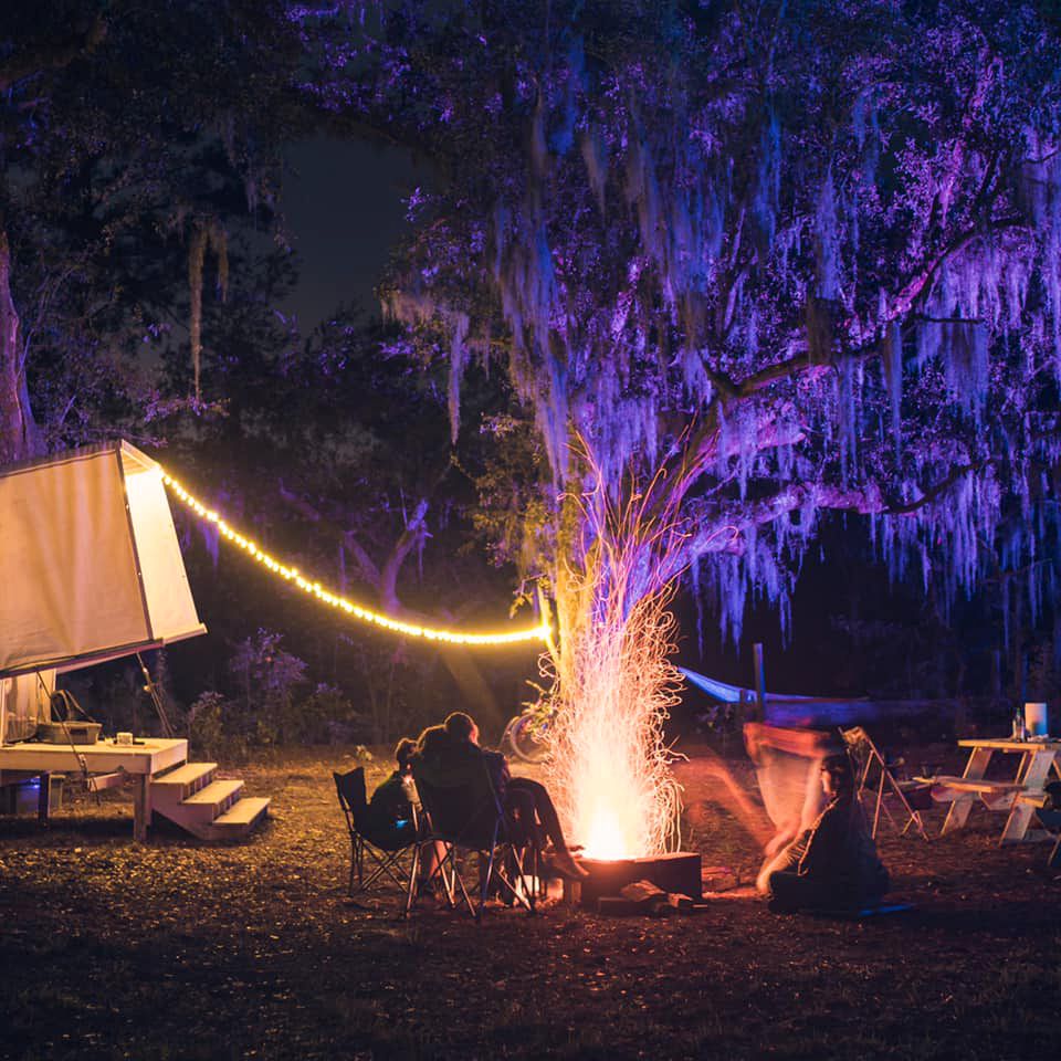 Cozy Tented Cabin Rental Ideal for Glamping in South Carolina