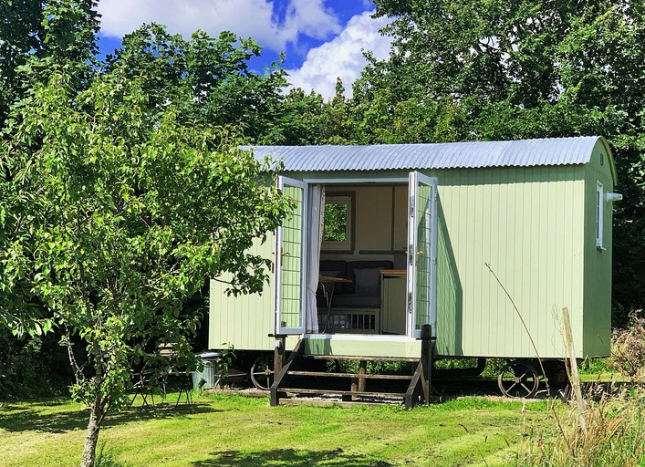 This Pembrokeshire glamping retreat is great for dog friendly holidays in Wales