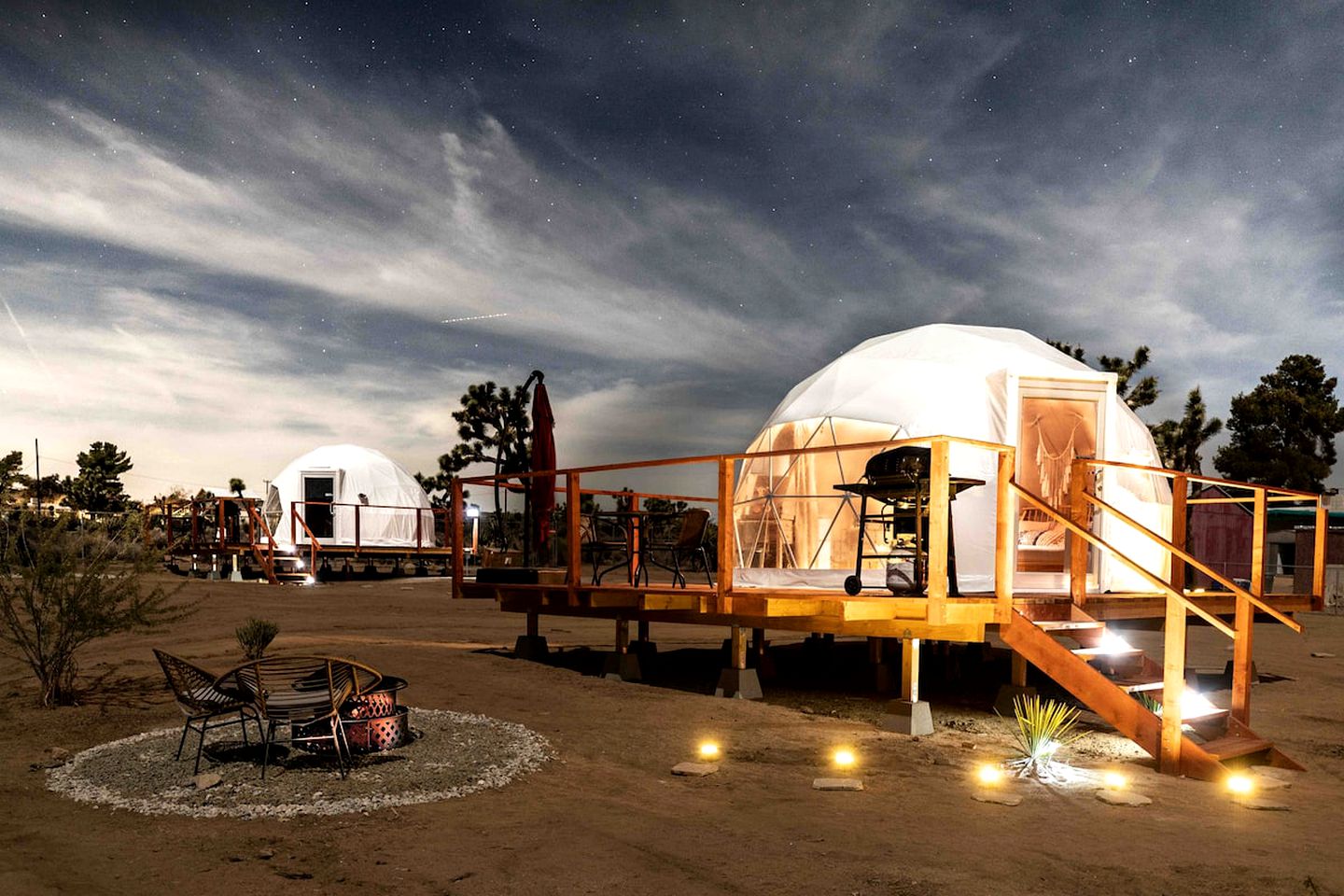 Luxury Dome Rental Under the Stars for Joshua Tree Glamping